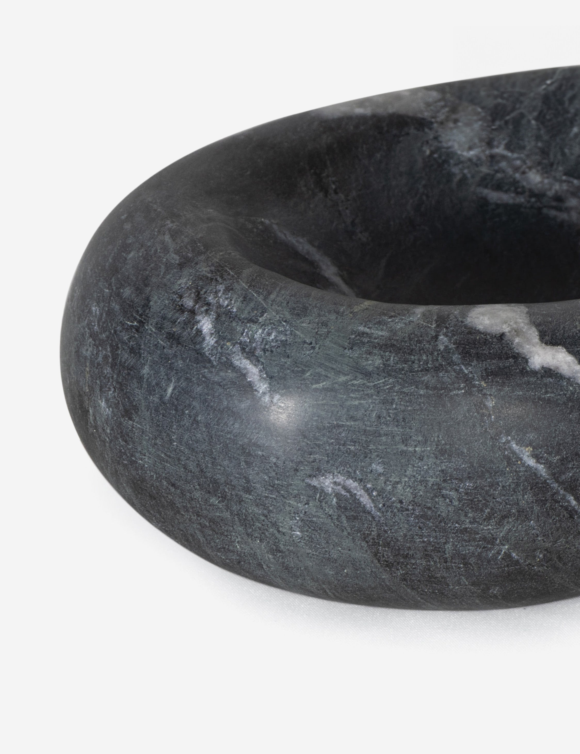Organic Brass Natural Bowl - Black - Image 3