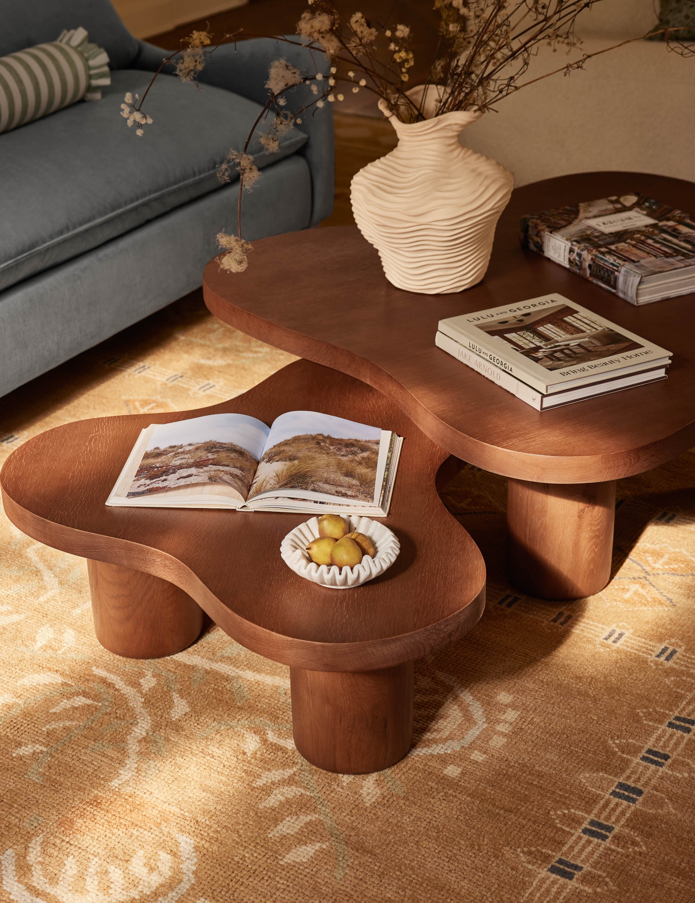 Decorative details styled within an everyday interior