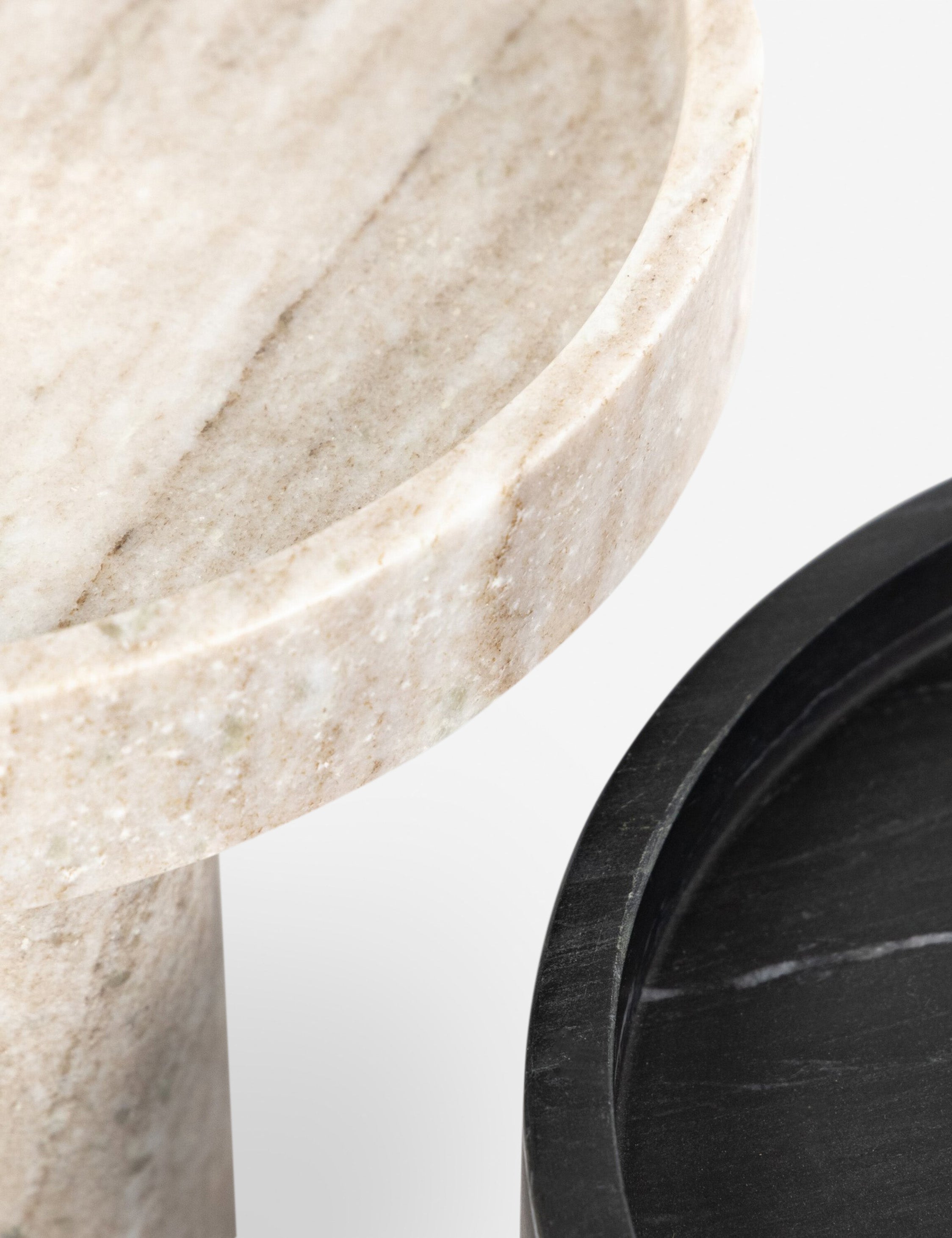 Sculptural Marble Bowl (Set of 2) - DefaultTitle - Image 14