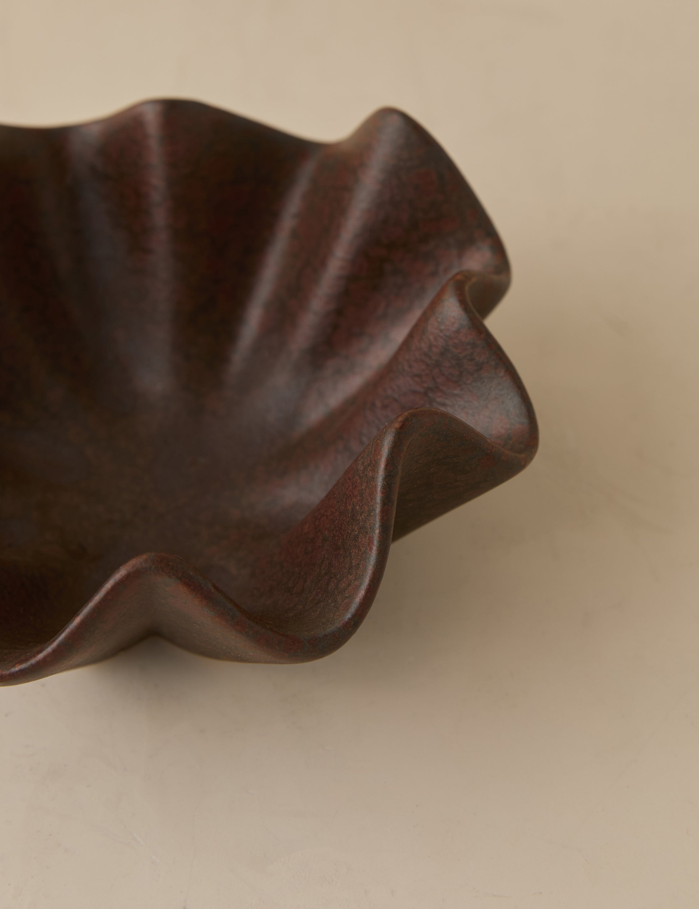 Organic Modern Brown Bowl - Brown - Image 7