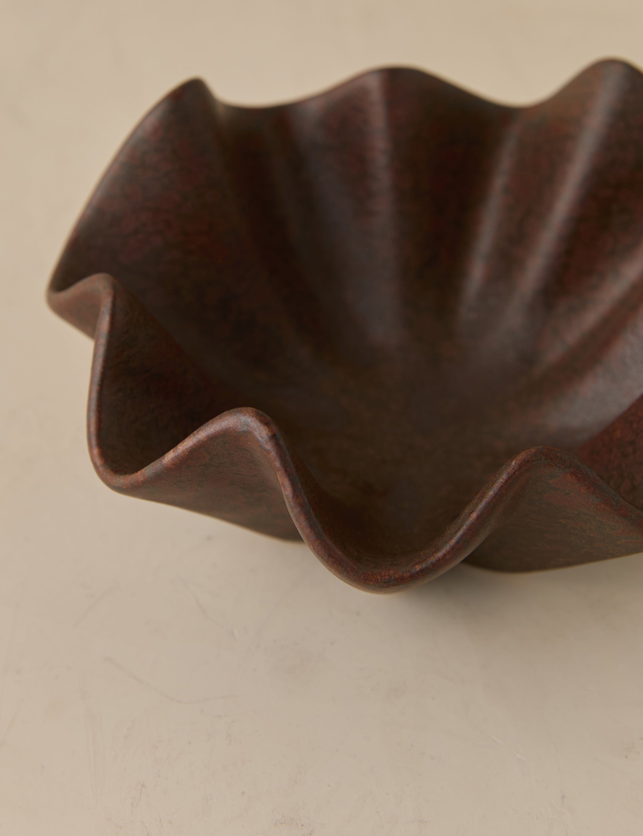 Organic Modern Brown Bowl - Brown - Image 6