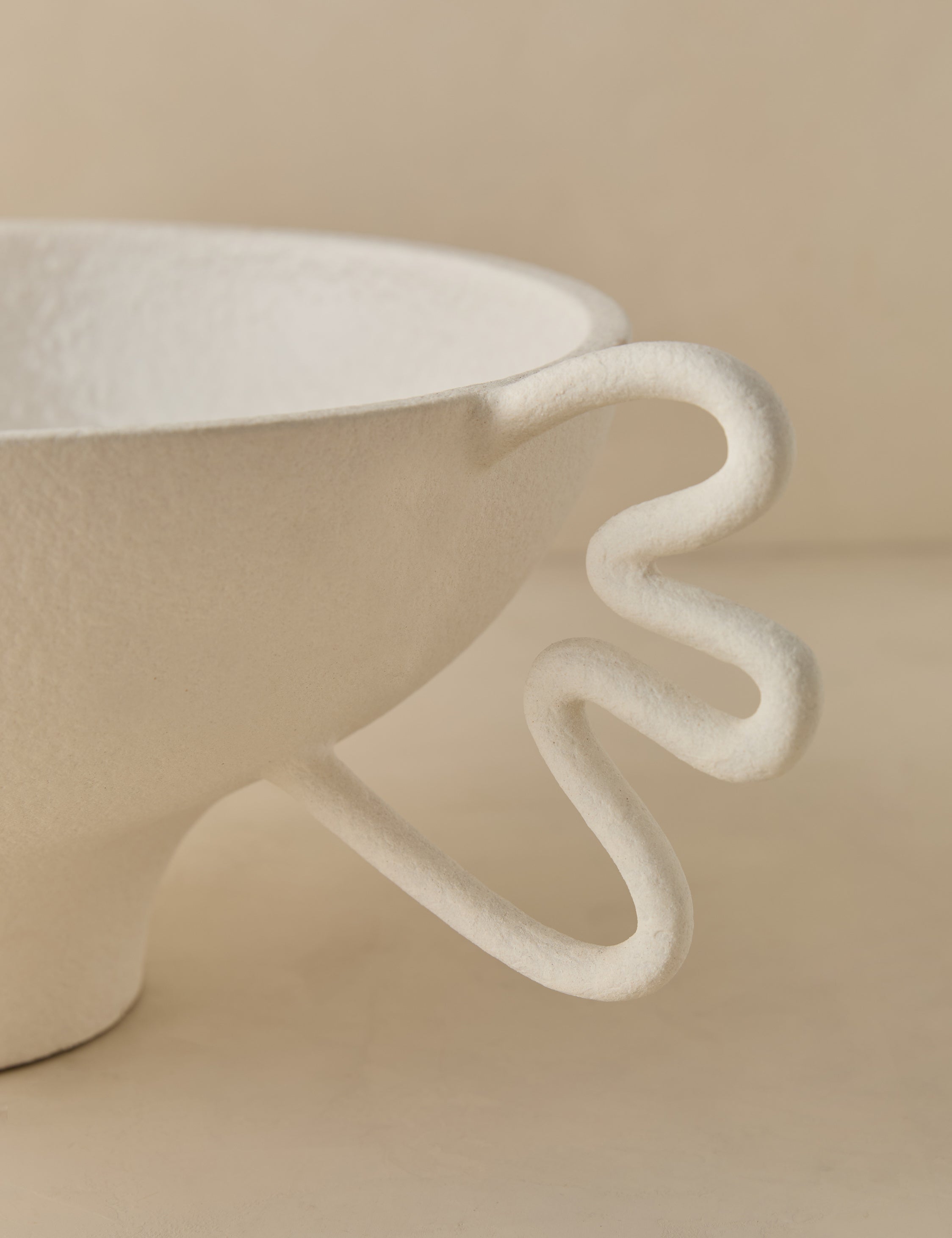 Sculptural Modern Ivory Bowl - Ivory - Image 13